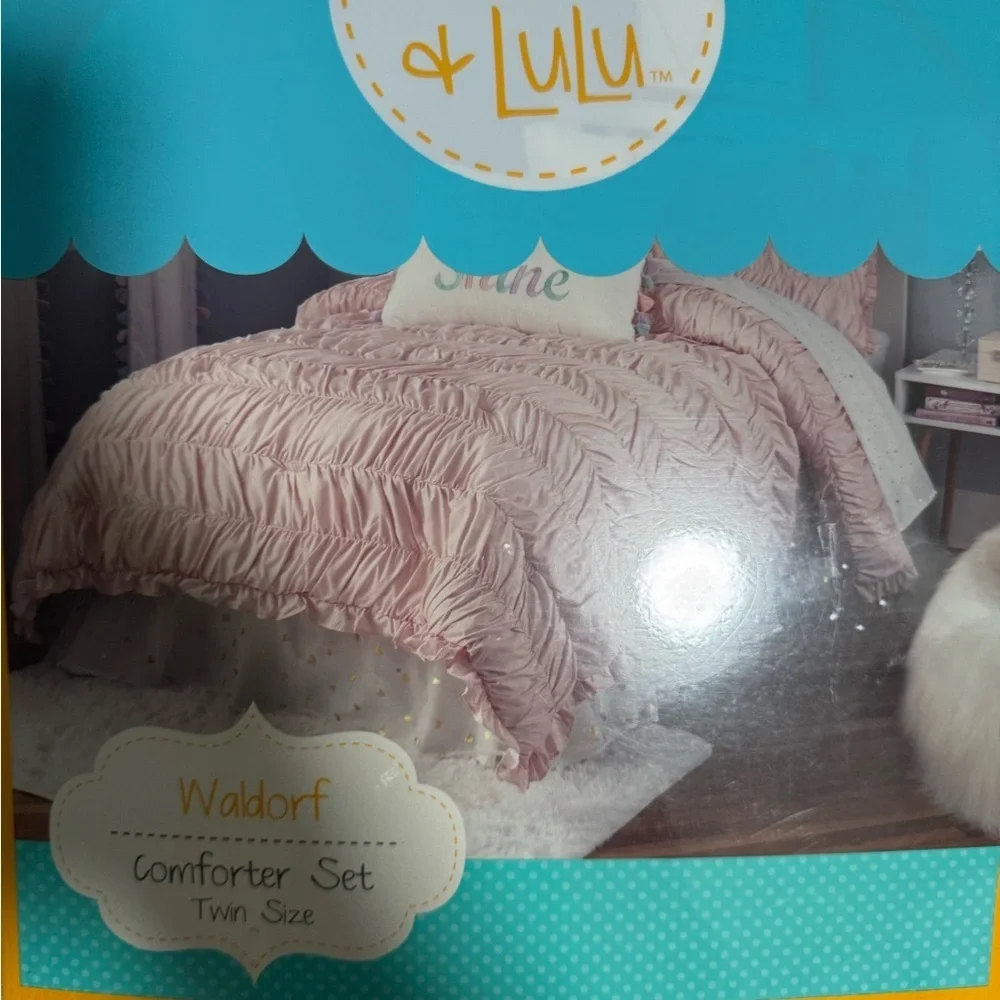 Frank + LuLu Children's Comforter Soft, Cozy, and Colorful Comforter Set twin